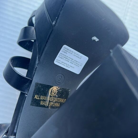 Forever 21 Faux Leather Caged Platform Heels - Picture 10 of 11